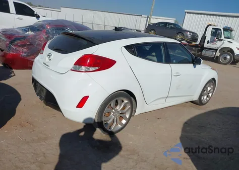 2013 Hyundai Veloster Base W/Gray from USA, damaged, VIN KMHTC6AD8DU086516